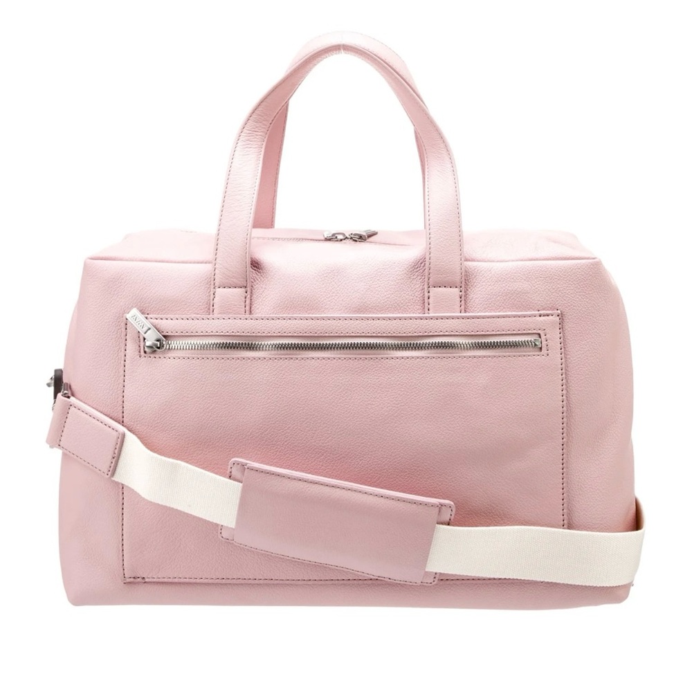Away Pink Everywhere Leather Duffel Bag